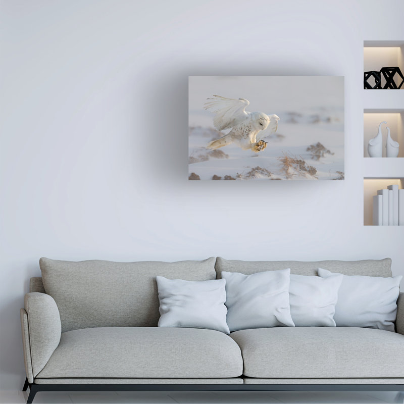 Art sur toile, Cheng Chang Landing, H 12 po x l 19 po