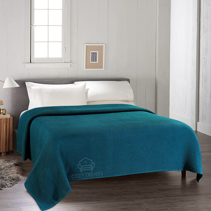 Couverture confortable 100% coton Cozy