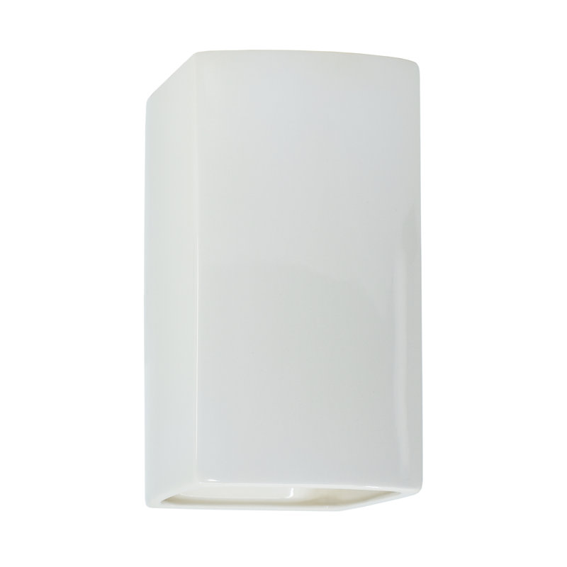 Plafonnier encastré 1 lumière Disla, Blanc lustré