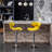 Kaelynn Velvet Upholstered Adjustable Swivel Barstool, Set of 2 17.75" W x 21.6" D x 32.25"-41"H