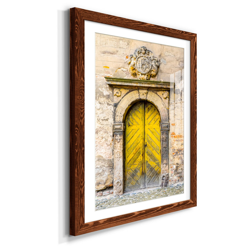 Venise II - reproduction de photo, Papier avec cadre érable, H 37,5 po x l 27,5 po x P 1,5 po, Blanc