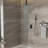 10 Inch Square Shower Head - Oil Rubber Bronze Valve Dual Function 360 Swivel-121320211