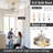 Heleena 20" Caged Enclosed Low Profile Crystal Ceiling Fan with Lights and Remote Control-1661750172