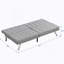 Canapé-lit polyvalent en bois avec pieds en acier inoxydable pour des espaces de vie élégants-835144558