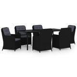 Winston Rectangular 6 - Person 55.12" Long Dining Set