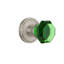 Classic Rosette with Waldorf Emerald Door Knob-1081425495