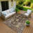 Machine Washable Indoor/Outdoor Leavittsburg ACN2234 Global Rug-1574300670