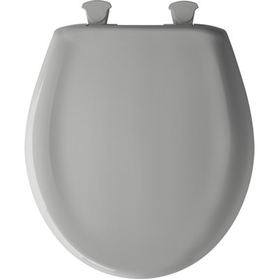 Siège de toilette rond en plastique