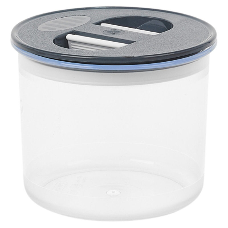 Plastic Canister - Set of 4, Dark Grey