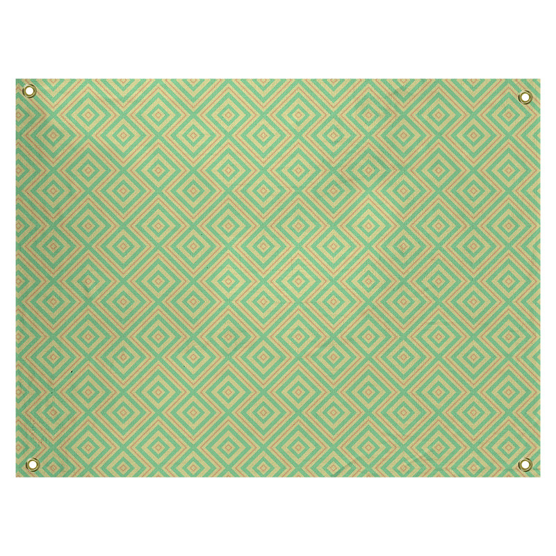 Treillis carré par katelyn elizabeth tapisserie Avicia, H 27,5 po x l 37,5 po, Intérieur