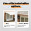 Brayden Studio Polyester Retractable Patio Awning-2194618-2194620