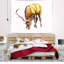 Tapisserie d'art illustration mâle cerf Animal-28483733
