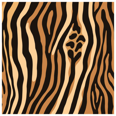 Zebra Stripes Pattern Wall Tapestry - Animal Print Wall Decor