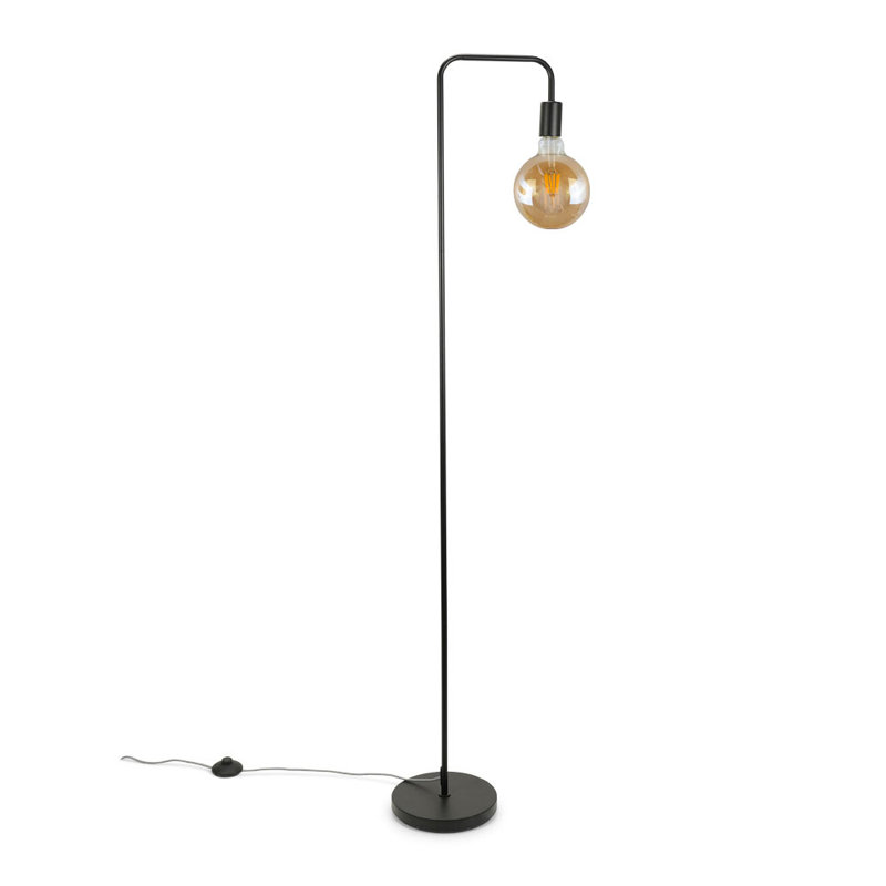 Nili 150.5cm Black Reading Floor Lamp