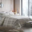 Applecross Check Cotton Chequered Duvet Cover Set with Pillowcases-880208399-880208398