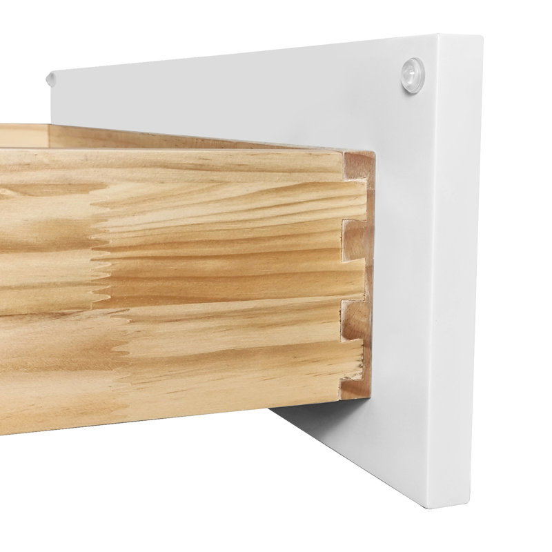 Armoire blanche de style shaker pour la cuisine et le salon: 2 portes à fermeture douce, 1 tablette réglable, conception peu encombrante, armoires en bois massif à tiroirs faciles à installer: intérieur étanche