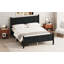 Grand lit plateforme moderne-1136096466