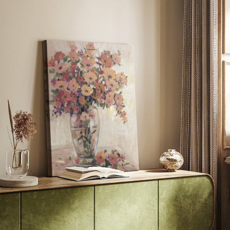 Décoration florale II - galerie Cavas sur mesure, H 18 po x l 12 po