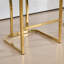 Tabouret de bar moderne de 24 po de hauteur avec structure en métal (ensemble de 2)-109379951-124553377
