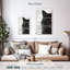 Chat noir et blanc Brampt-108536458