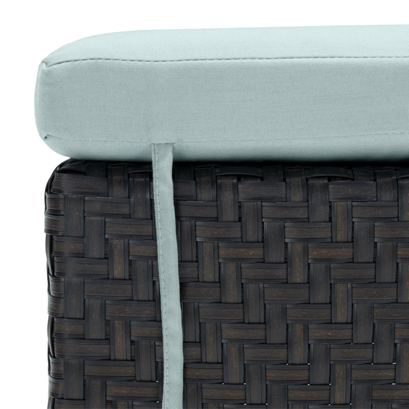 Barcelo Reclining Chaise Lounge with Cushion, Canvas Spa Sunbrella® Canvas