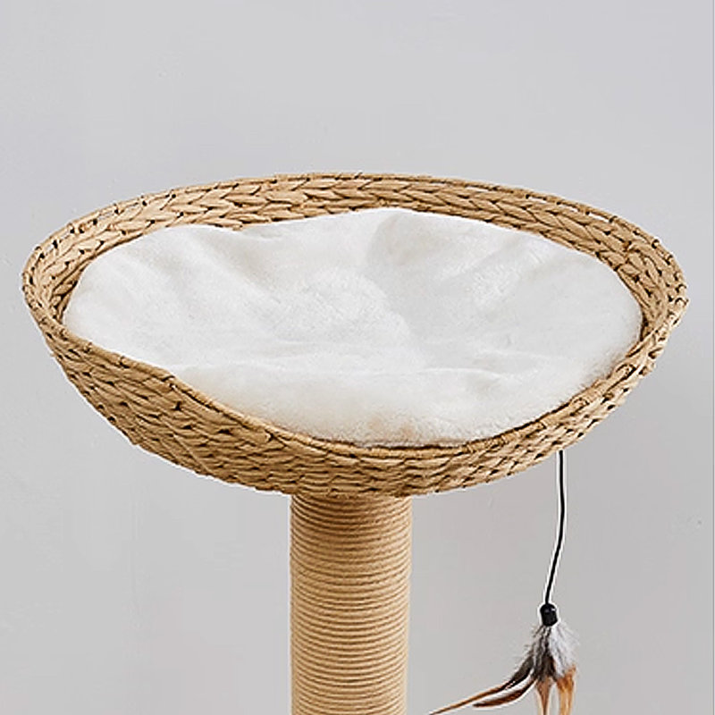 6 Tiers Cat Tree with Condos,Perch,Scratching Posts