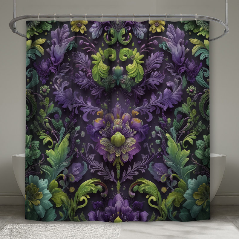 Rideaux de douche Intricate, 70in W x 93in H