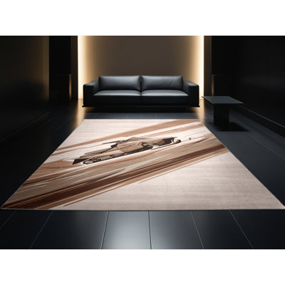 Tapis gris moelleux moelleux pour motoneige Edens