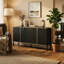 4-Door 1-Drawer Cabinet With Modern Style-1654518149