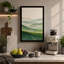 Misty Layered Hills Scandinavian - Wrapped Canvas-1797114653-1797114643