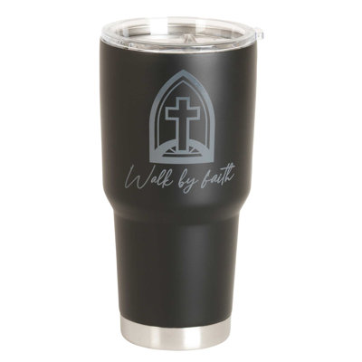 Dicksons Inc 30oz. Double Wall Insulated Stainless Steel Travel Tumbler