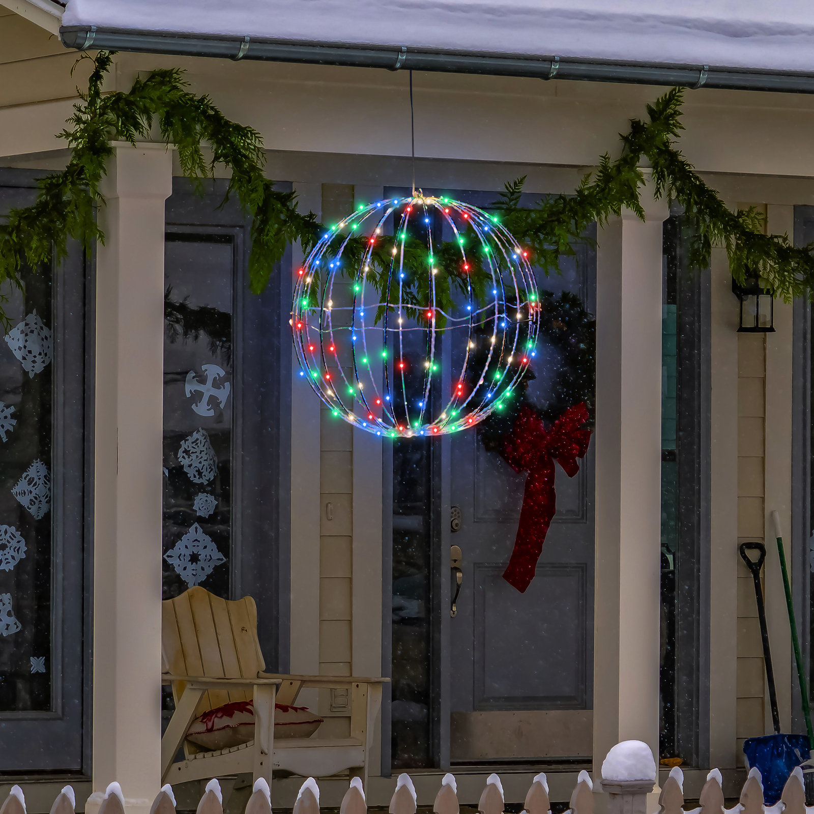 Sphere Lighted Display, Multi-Color