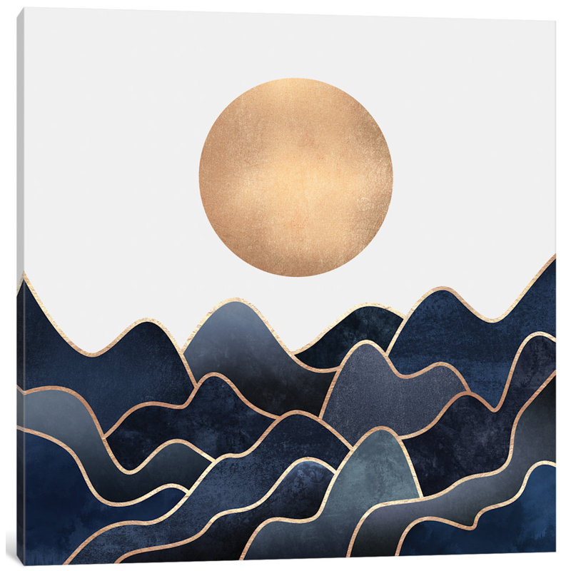 «Waves», impression sur toile, H 48 po x l 48 po x P 1,5 po