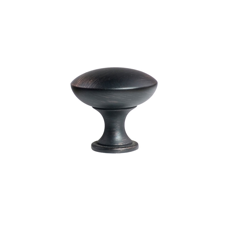 1 1/4" Diameter Mushroom Knob Multipack, Oil Rubbed Bronze
