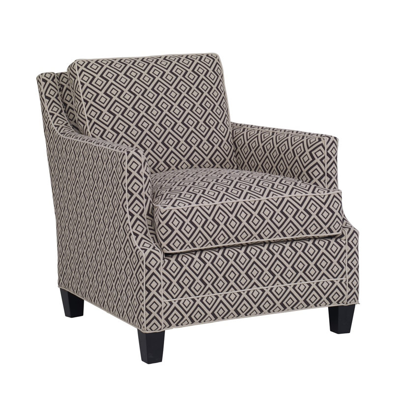 Manhattan Armchair, F1388-Driftwood, Debutante