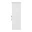 Armoire de rangement de salle de bain moderne avec porte magnétique et 3 tablettes Vega-95375563