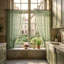 Floral Kitchen Curtain Kitchen Pelmet