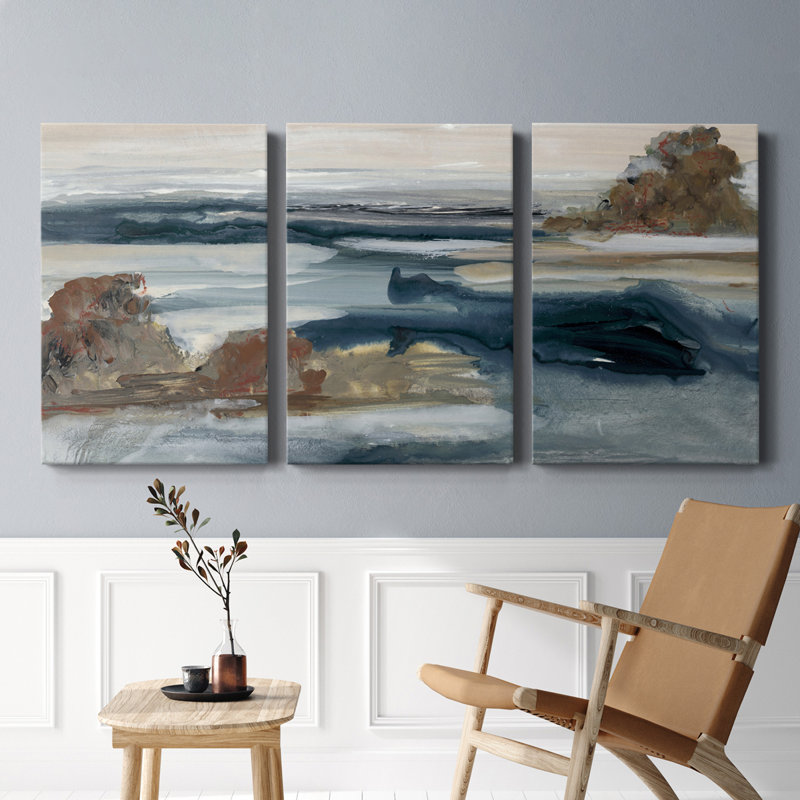 " Generosity V " 3 - Pieces, 60" H x 40" W x 1" D
