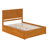 Madison Solid Wood Platform Bed with Panel Footboard and Storage Drawers-96140376