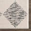 Fauci Geometric Cream / Black Area Rug-91884268
