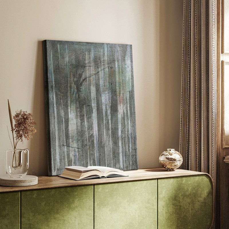 BirchForestAbstractsII -Custom Wrapped Gallery Cavas