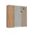 Sines Mirror Medicine Cabinet, With Four Internal Shelves, Double Door, Minimalist Bathroom Storage, Pine