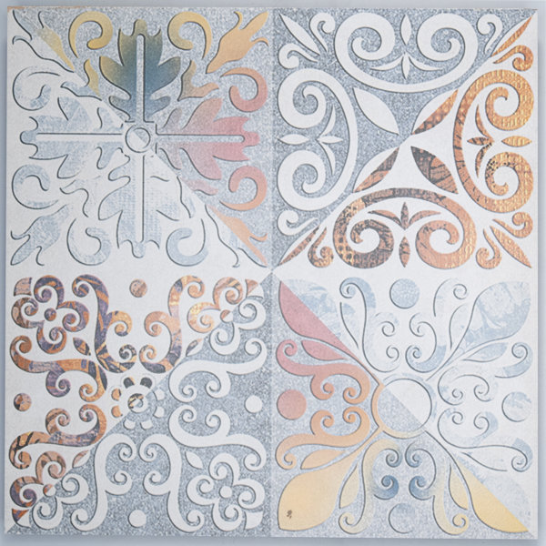 Pisa 12''x 12'' Ceramic Moroccan Wall & Floor Tile