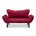 Dark Red Polyester