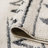 Ganae Low Shag Modern Farmhouse Ivory/Gray Performance Area Rug-1605112710