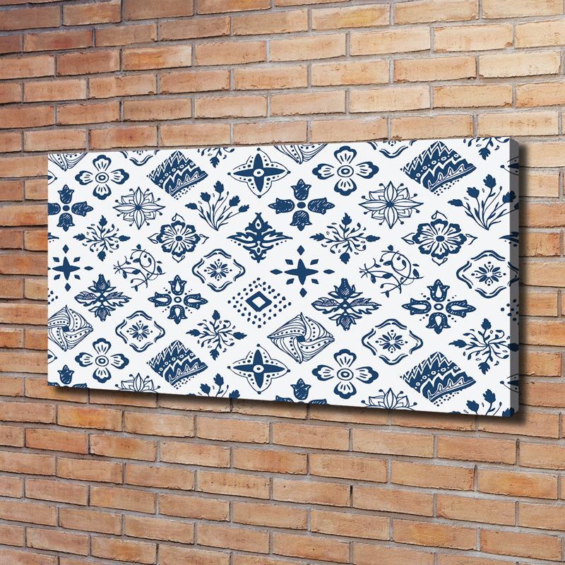 Floral Pattern - Wrapped Canvas Print