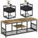Ensemble de tables basses 3 pièces Auxter