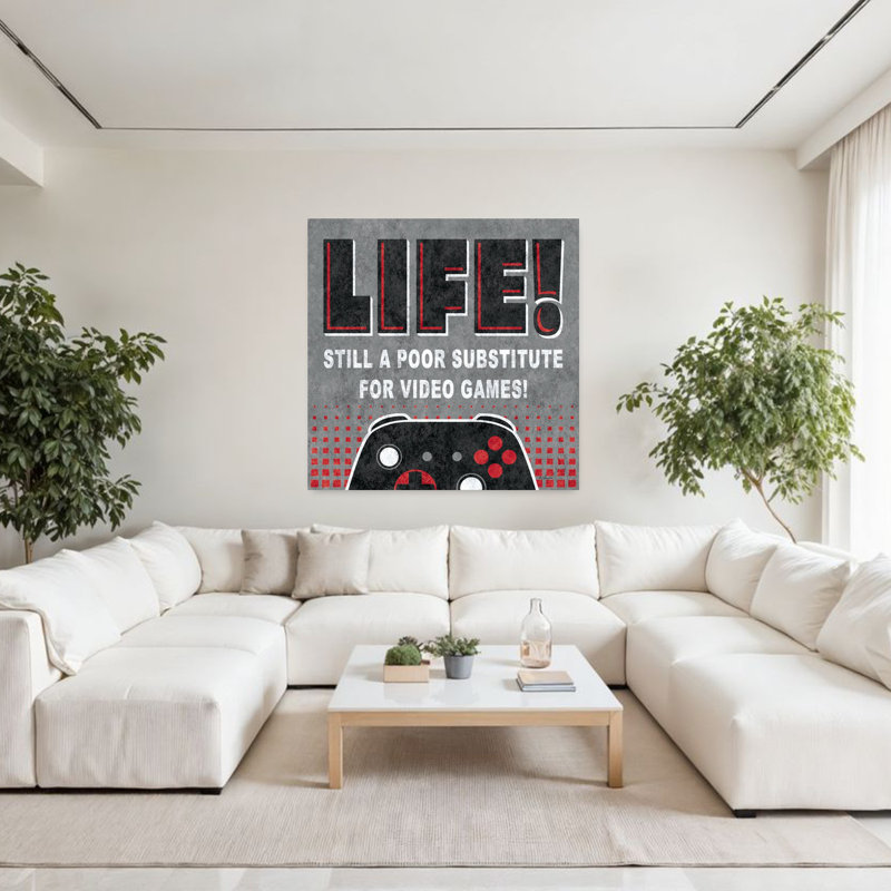Art contemporain contemporain, H 48 po x l 48 po