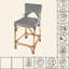 Creanly Rattan  Counter Stool-986541955