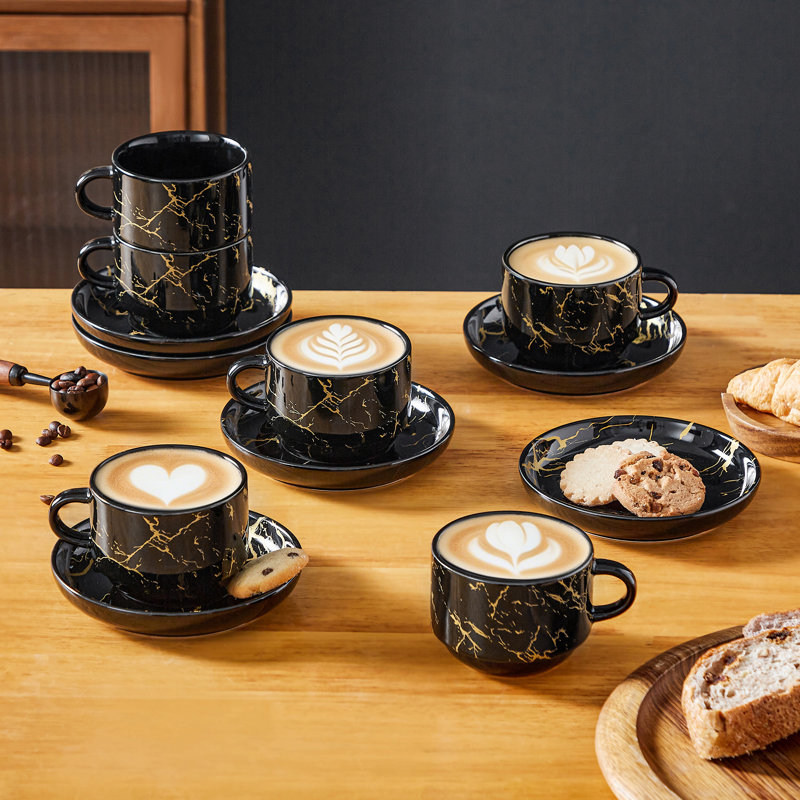 Porcelain Espresso Cup, Black